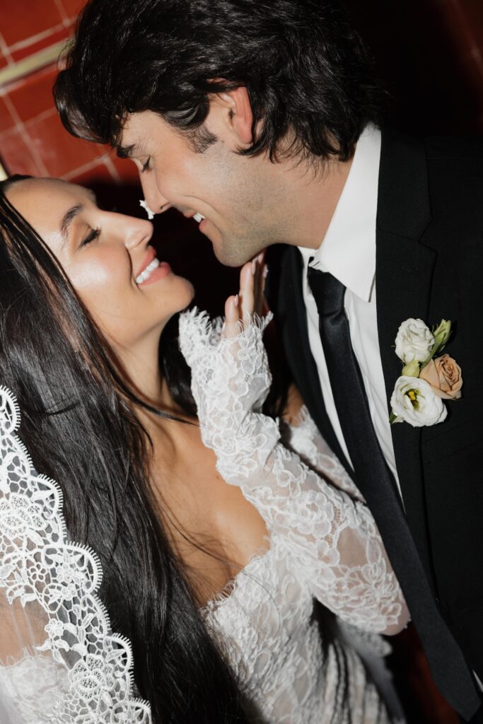 Bride and groom editorial portraits at The Wishwell House wedding venue in Georgetown, TX.